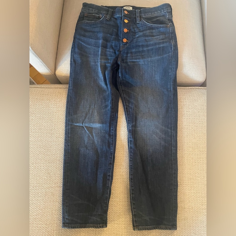 J Crew women’s Straightaway Jean, size 27